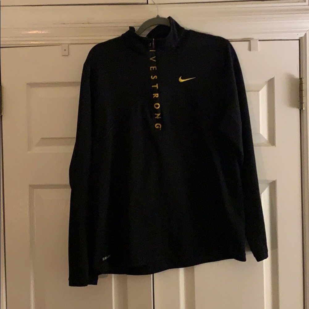Black Nike Livestrong Pullover